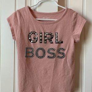 Children'd Place Girl Boss T-shirt